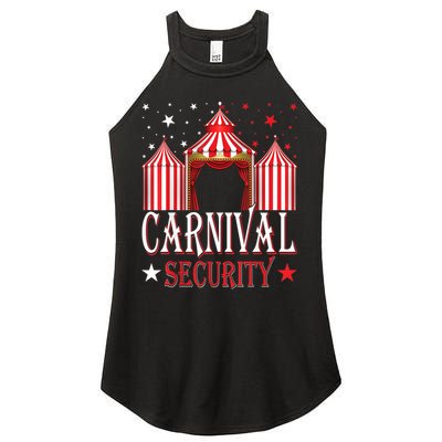 Carnival Security Circus Theme Amusement Park Carnival Party Women's Perfect Tri Rocker Tank