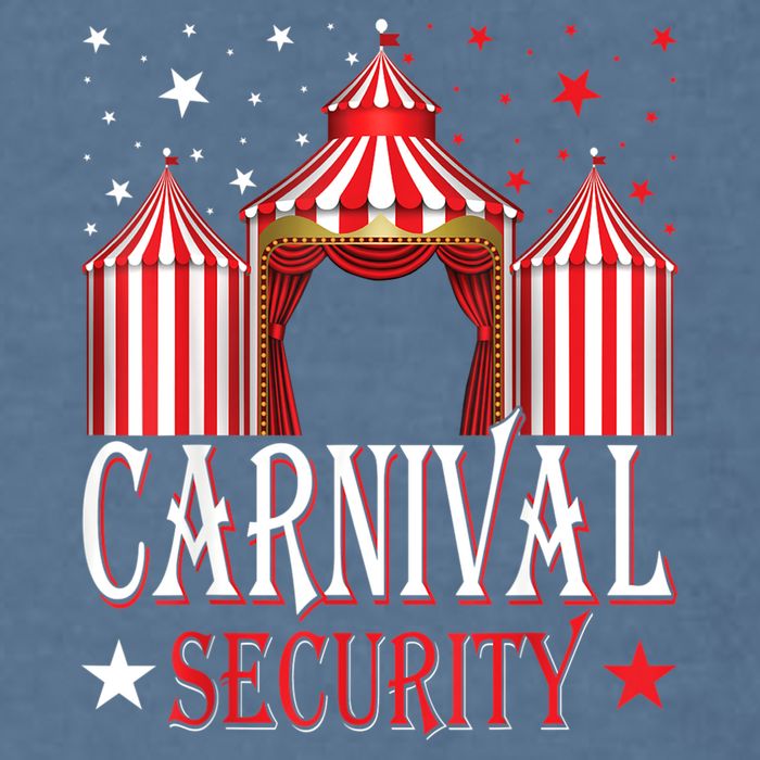 Carnival Security Circus Theme Amusement Park Carnival Party Garment-Dyed Sweatshirt