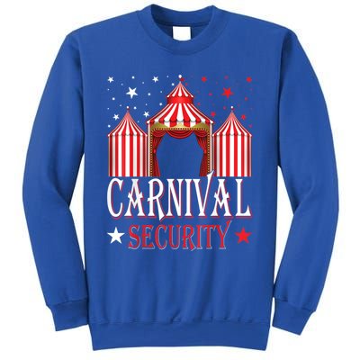 Carnival Security Circus Theme Amusement Park Carnival Party Sweatshirt