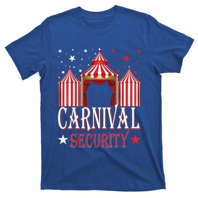 Carnival Security Circus Theme Amusement Park Carnival Party T-Shirt