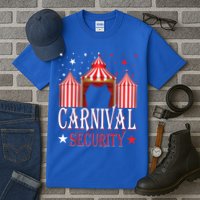 Carnival Security Circus Theme Amusement Park Carnival Party Tall T-Shirt