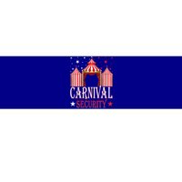 Carnival Security Circus Theme Amusement Park Carnival Party Bumper Sticker