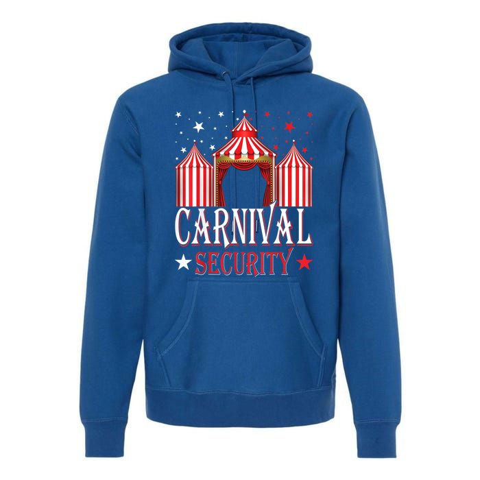 Carnival Security Circus Theme Amusement Park Carnival Party Premium Hoodie