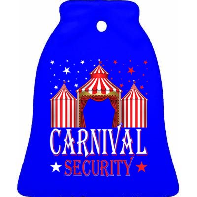 Carnival Security Circus Theme Amusement Park Carnival Party Ceramic Bell Ornament