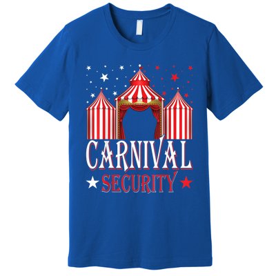 Carnival Security Circus Theme Amusement Park Carnival Party Premium T-Shirt