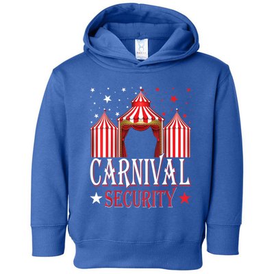 Carnival Security Circus Theme Amusement Park Carnival Party Toddler Hoodie