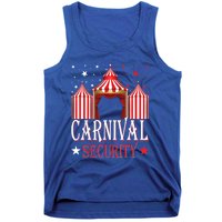 Carnival Security Circus Theme Amusement Park Carnival Party Tank Top