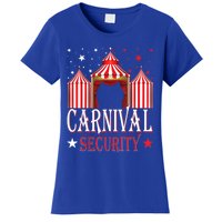 Carnival Security Circus Theme Amusement Park Carnival Party Women's T-Shirt