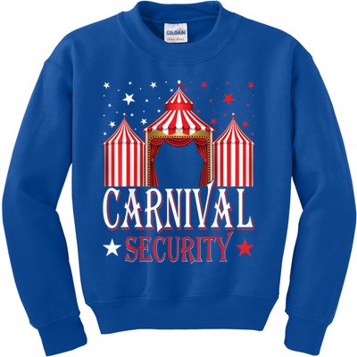 Carnival Security Circus Theme Amusement Park Carnival Party Kids Sweatshirt