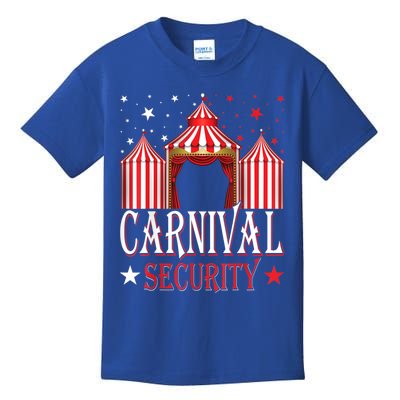 Carnival Security Circus Theme Amusement Park Carnival Party Kids T-Shirt