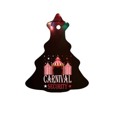 Carnival Security Circus Theme Amusement Park Carnival Party Ceramic Tree Ornament