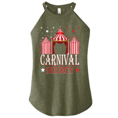 Carnival Security Circus Theme Amusement Park Carnival Party Women's Perfect Tri Rocker Tank