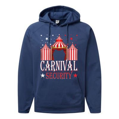 Carnival Security Circus Theme Amusement Park Carnival Party Performance Fleece Hoodie