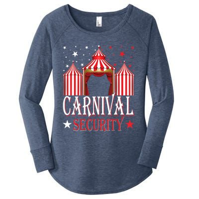 Carnival Security Circus Theme Amusement Park Carnival Party Women's Perfect Tri Tunic Long Sleeve Shirt