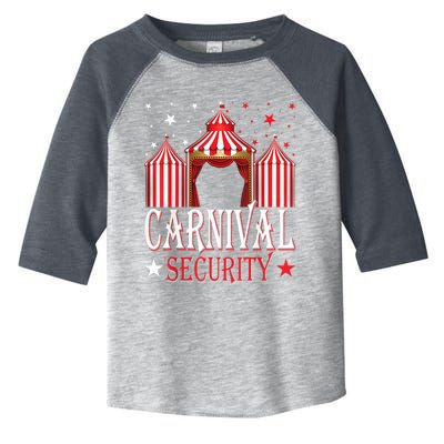 Carnival Security Circus Theme Amusement Park Carnival Party Toddler Fine Jersey T-Shirt