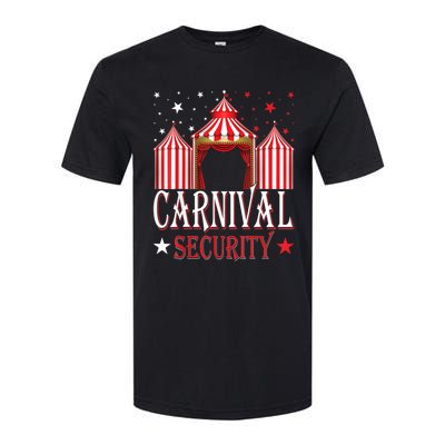 Carnival Security Circus Theme Amusement Park Carnival Party Softstyle CVC T-Shirt