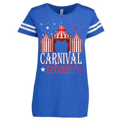 Carnival Security Circus Theme Amusement Park Carnival Party Enza Ladies Jersey Football T-Shirt