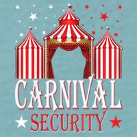 Carnival Security Circus Theme Amusement Park Carnival Party Sueded Cloud Jersey T-Shirt