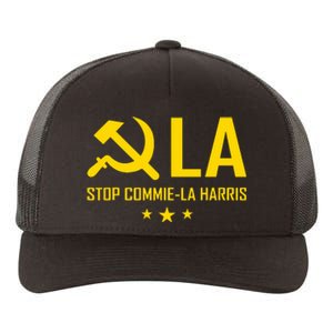 Commiela Stop Commiela Harris Stop Kamala Trump 2024 Yupoong Adult 5-Panel Trucker Hat