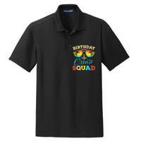 Cruise Squad Cruising Lover Birthday Party Dry Zone Grid Polo