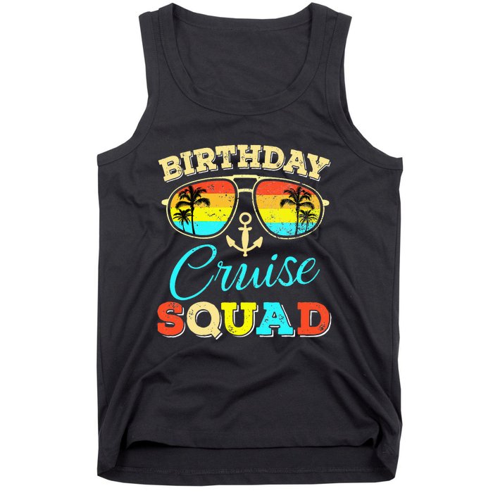 Cruise Squad Cruising Lover Birthday Party Tank Top