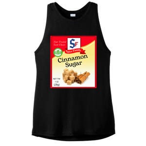 Cinnamon Sugar Condiment Holiday Spice Group Costumes Ladies PosiCharge Tri-Blend Wicking Tank