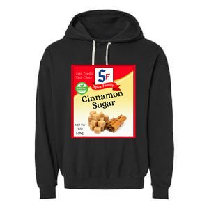 Cinnamon Sugar Condiment Holiday Spice Group Costumes Garment-Dyed Fleece Hoodie