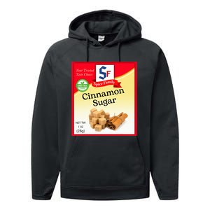 Cinnamon Sugar Condiment Holiday Spice Group Costumes Performance Fleece Hoodie