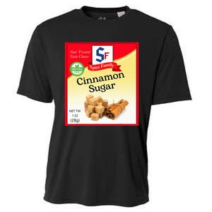 Cinnamon Sugar Condiment Holiday Spice Group Costumes Cooling Performance Crew T-Shirt