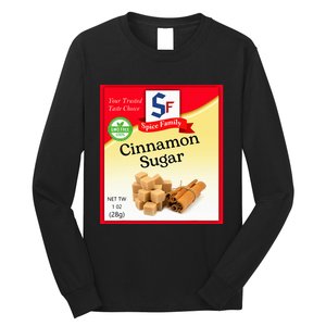 Cinnamon Sugar Condiment Holiday Spice Group Costumes Long Sleeve Shirt