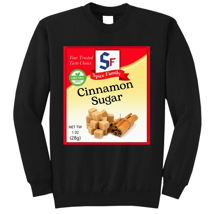 Cinnamon Sugar Condiment Holiday Spice Group Costumes Sweatshirt