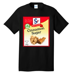 Cinnamon Sugar Condiment Holiday Spice Group Costumes Tall T-Shirt