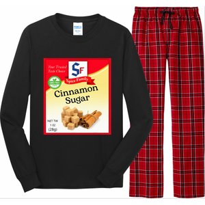 Cinnamon Sugar Condiment Holiday Spice Group Costumes Long Sleeve Pajama Set