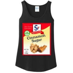 Cinnamon Sugar Condiment Holiday Spice Group Costumes Ladies Essential Tank