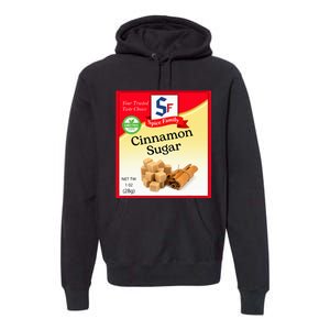 Cinnamon Sugar Condiment Holiday Spice Group Costumes Premium Hoodie