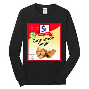 Cinnamon Sugar Condiment Holiday Spice Group Costumes Tall Long Sleeve T-Shirt