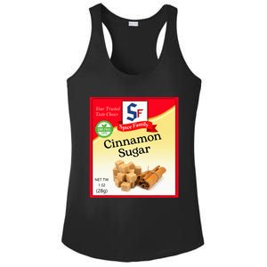 Cinnamon Sugar Condiment Holiday Spice Group Costumes Ladies PosiCharge Competitor Racerback Tank