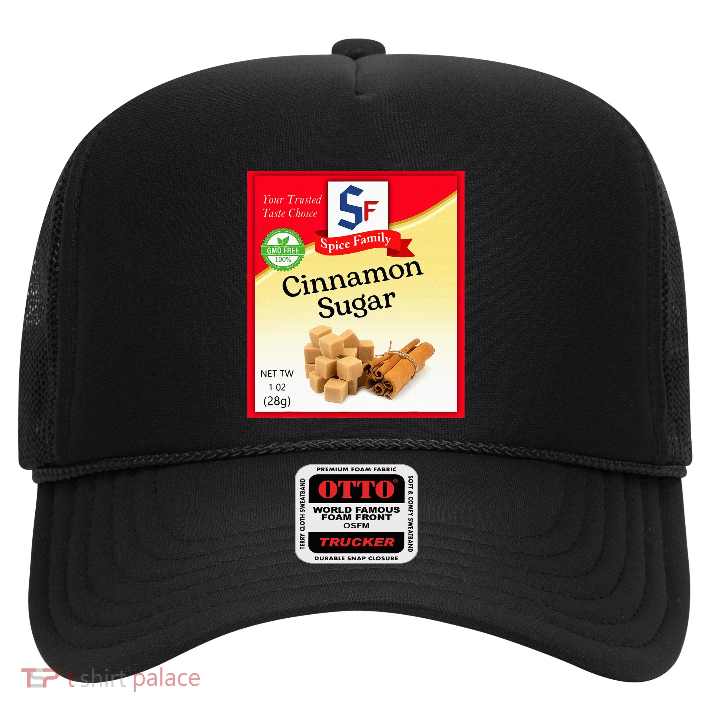 Cinnamon Sugar Condiment Holiday Spice Group Costumes Trucker Hat