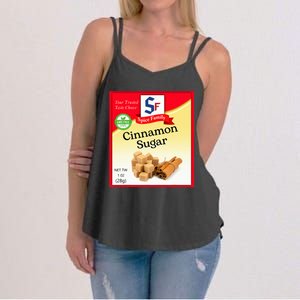 Cinnamon Sugar Condiment Holiday Spice Group Costumes Women's Strappy Tank