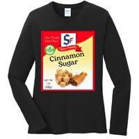 Cinnamon Sugar Condiment Holiday Spice Group Costumes Ladies Long Sleeve Shirt