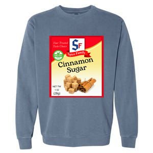 Cinnamon Sugar Condiment Holiday Spice Group Costumes Garment-Dyed Sweatshirt