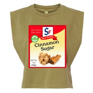 Cinnamon Sugar Condiment Holiday Spice Group Costumes Garment-Dyed Women's Muscle Tee