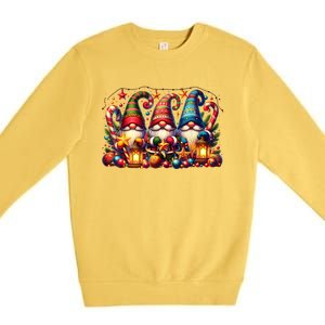 Christmas Shirts Christmas Gnome Premium Crewneck Sweatshirt