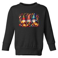 Christmas Shirts Christmas Gnome Toddler Sweatshirt