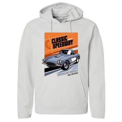 Classic Speedway Performance Fleece Hoodie