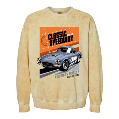 Classic Speedway Colorblast Crewneck Sweatshirt