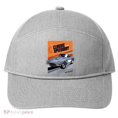 Classic Speedway 7-Panel Snapback Hat