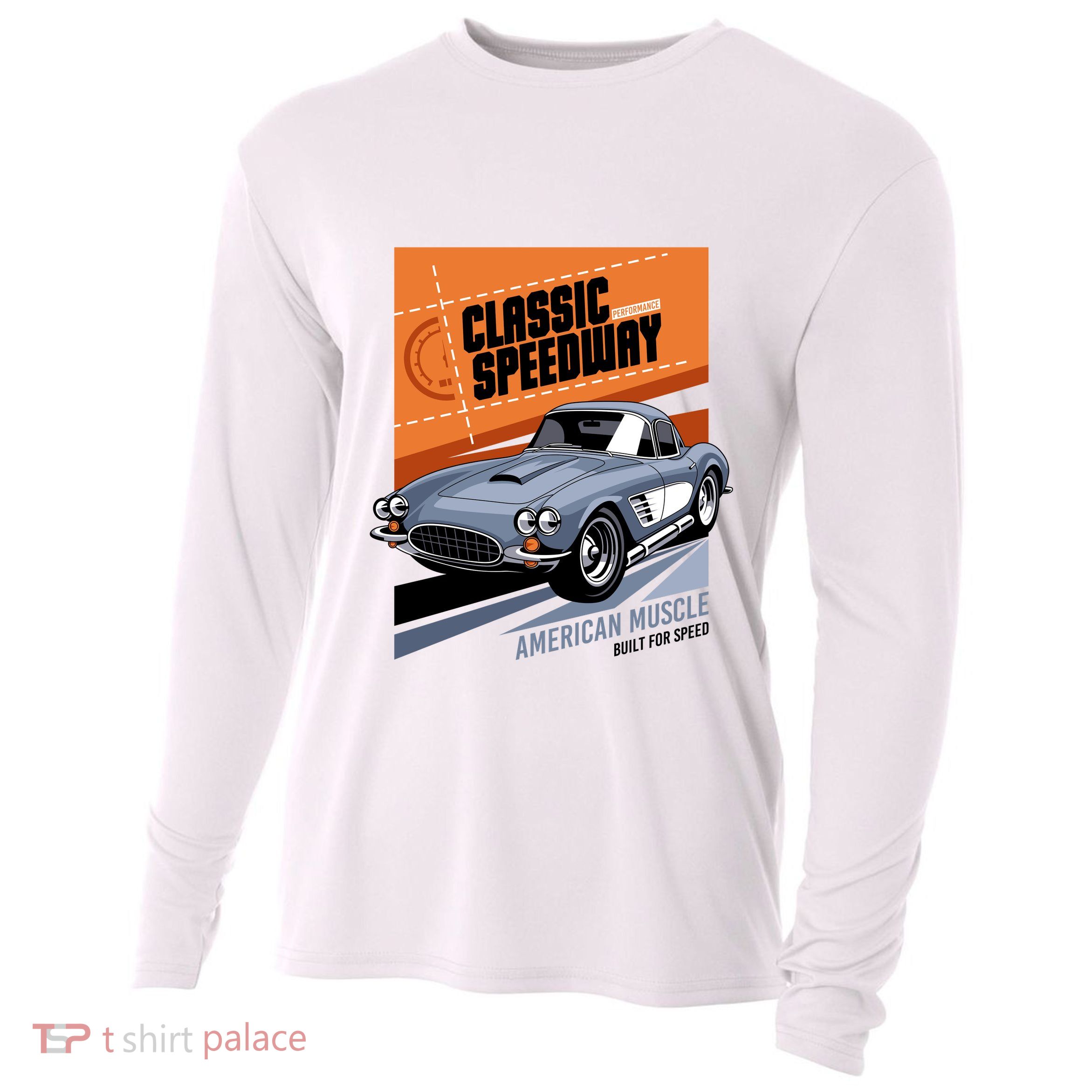 Classic Speedway Cooling Performance Long Sleeve Crew