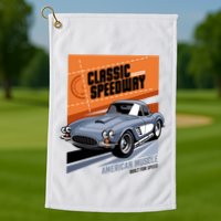 Classic Speedway Golf Towel
