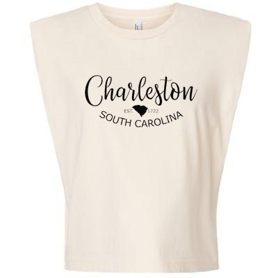 Charleston South Carolina Apparel Charleston SC US City Garment-Dyed Women's Muscle Tee